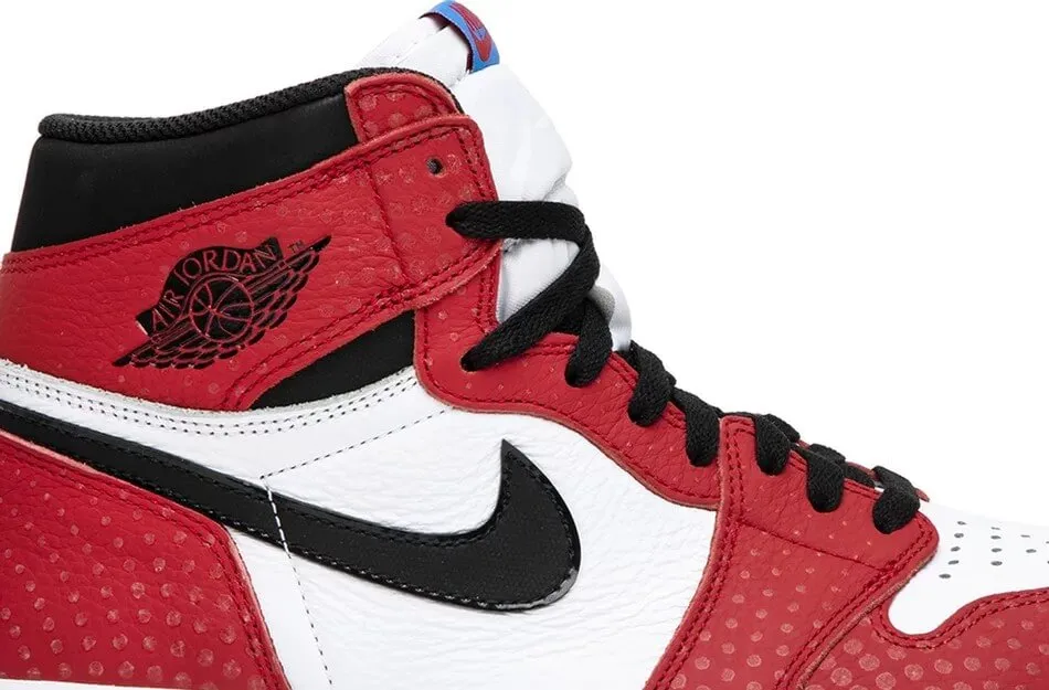 Marvel x Air Jordan 1 Retro High OG Origin Story, Red/White/Black