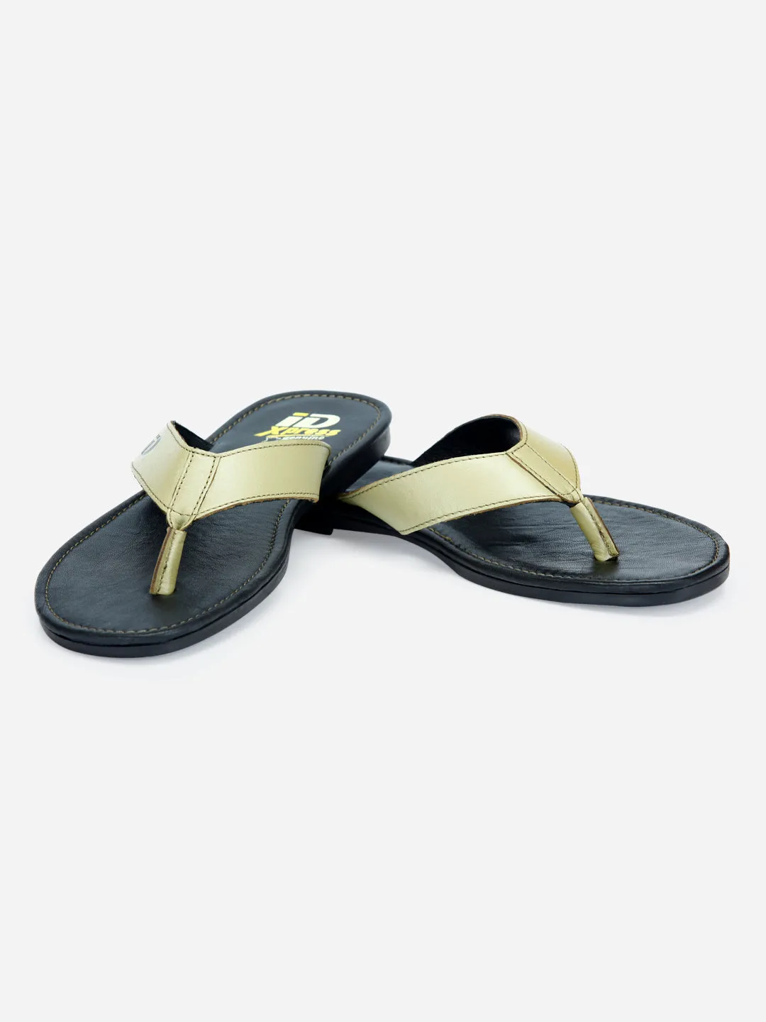 Men's Olive Thong-Style Flat Casual Sandal (ID4135)