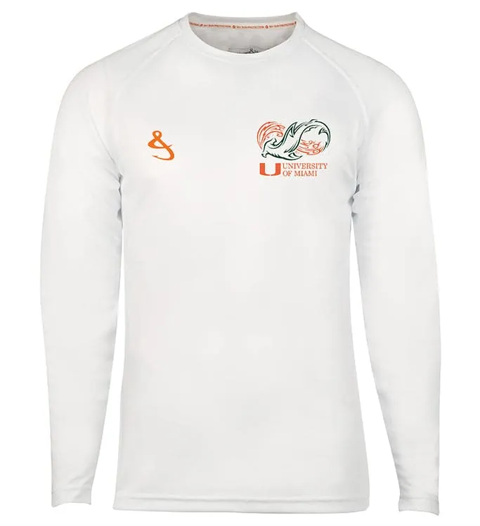 Men's Univ. of Miami Seamount L/S Shirt