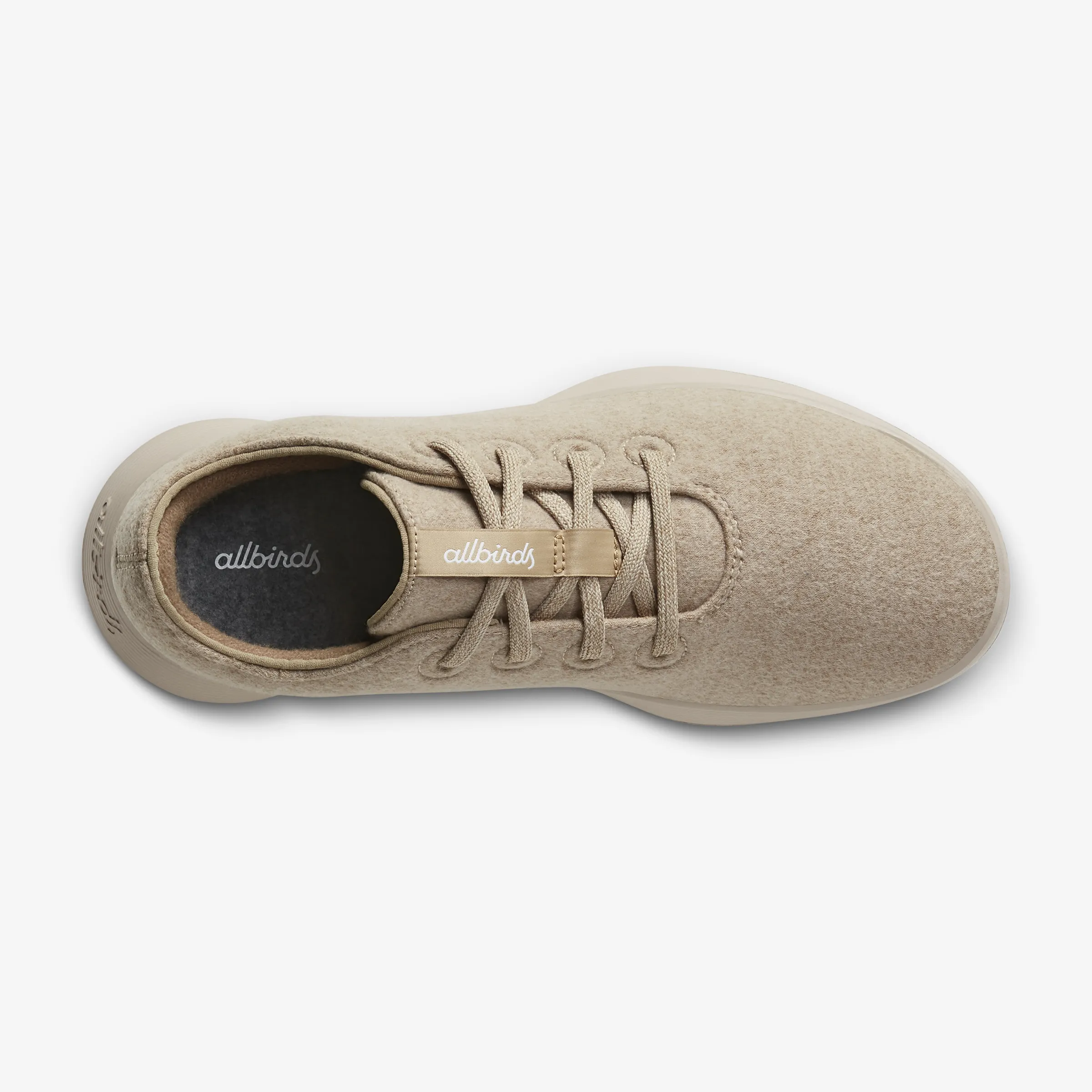 Men's Wool Runner Go - Rugged Beige (Rugged Beige Sole)