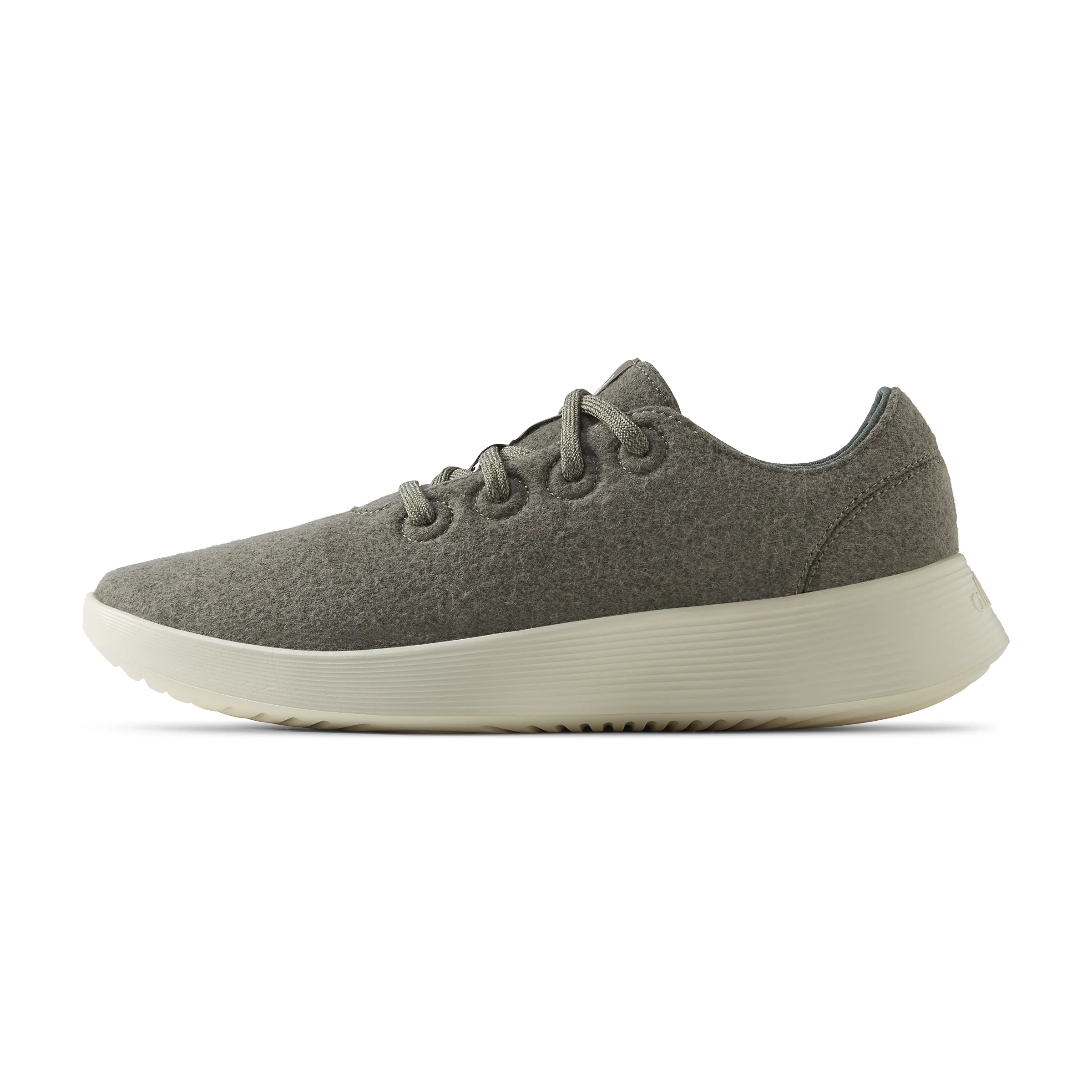 Men's Wool Runner Go - Rugged Green (Stony Cream Sole)