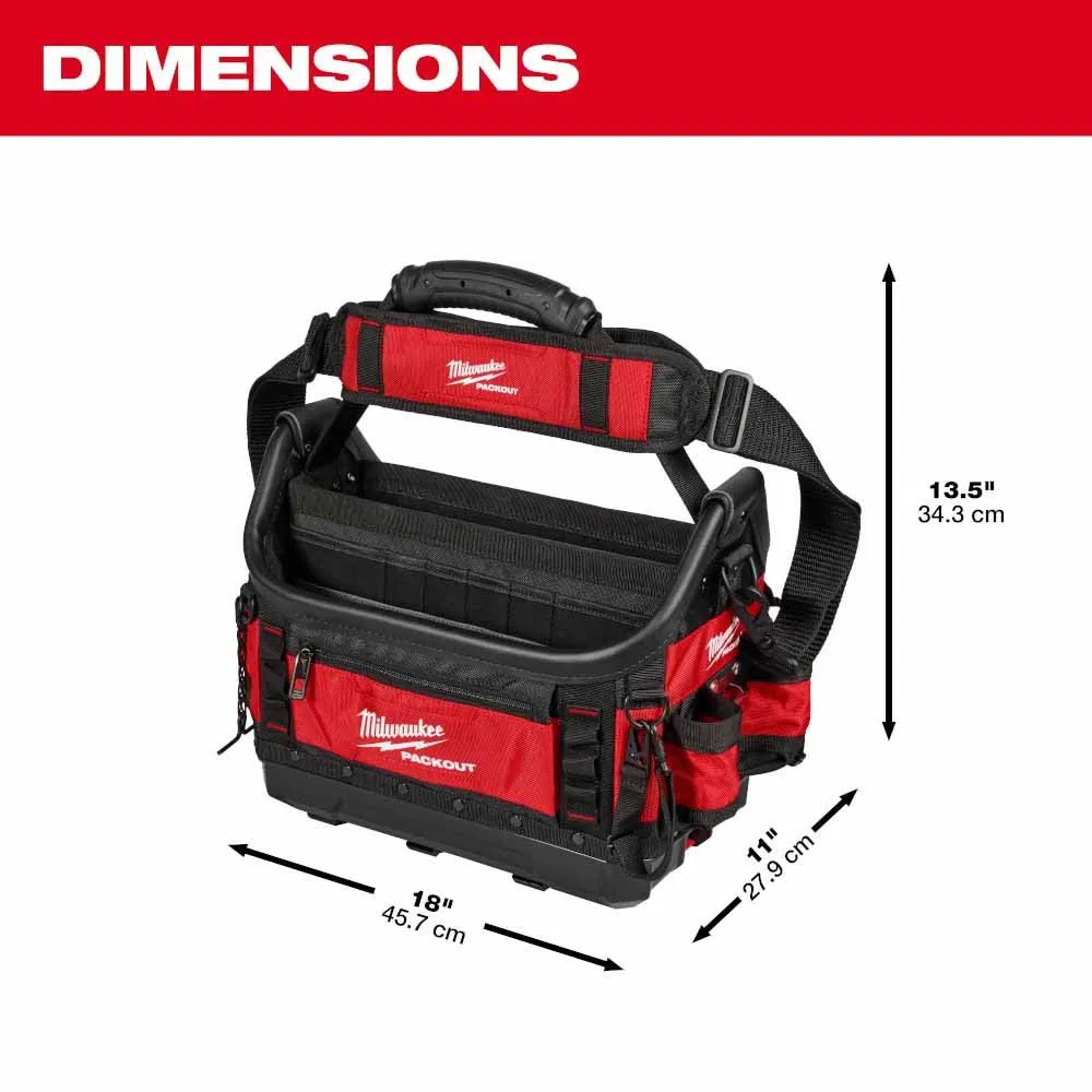 Milwaukee 48-22-8317 PACKOUT 15" Structured Tote