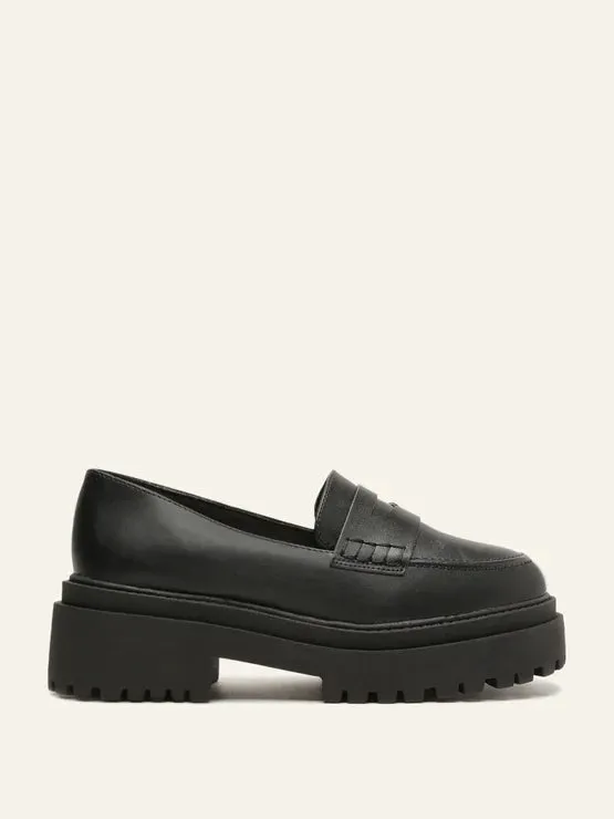 Mocassim Tratorado Loafer Preto My Shoes