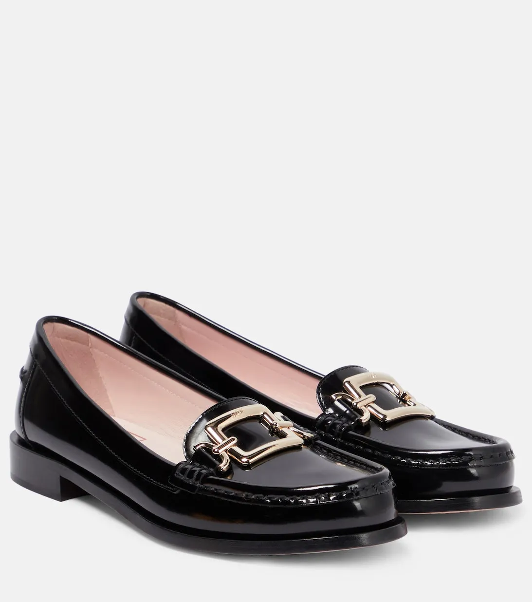 Morsetto loafers in Roger Vivier leather, black