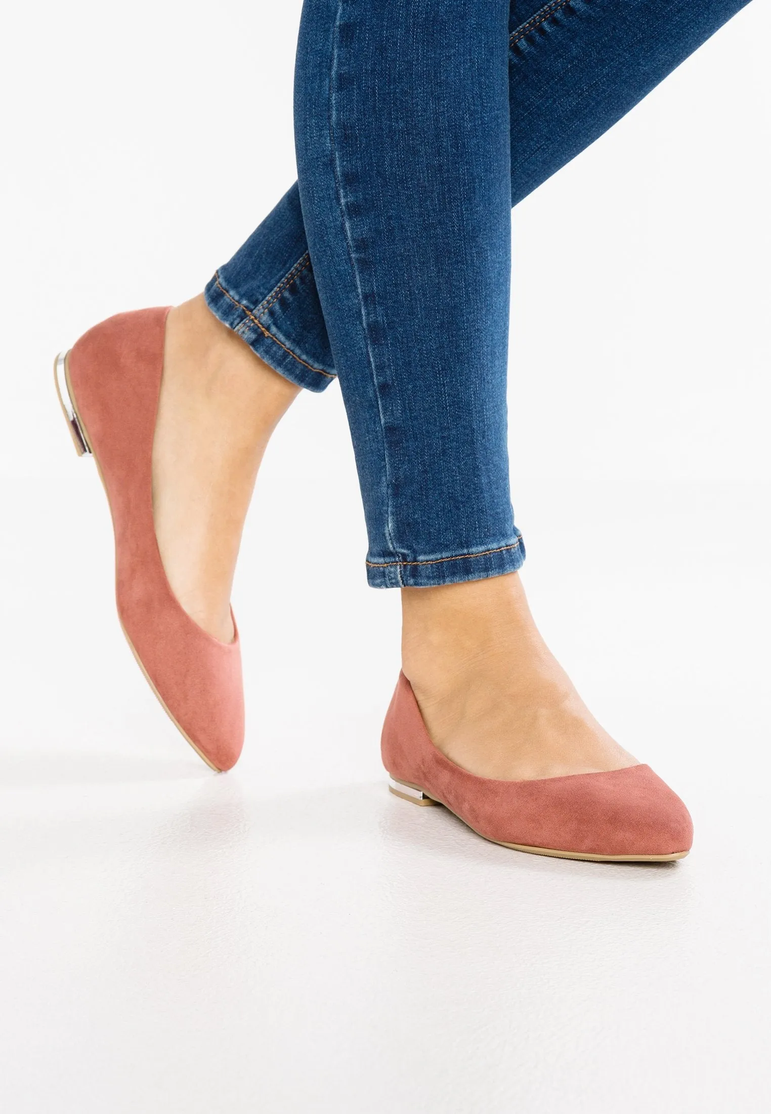 New Look Womens Kounting Pink Ballet Pumps