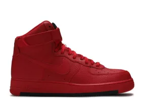 Nike AIR FORCE 1 HIGH 'UNIVERSITY RED BLACK' Sneakers, Red