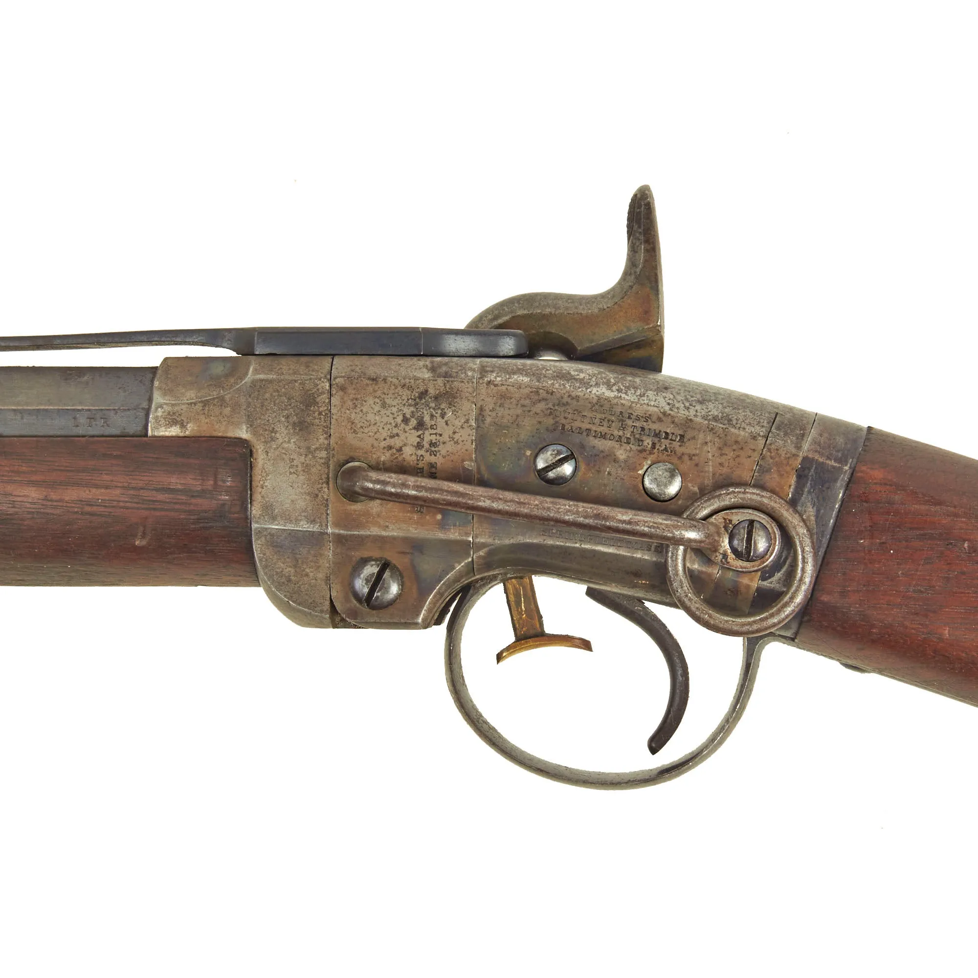 Original Excellent U.S. Civil War Smith Patent Saddle Ring Carbine by American Machine Works - Serial 8083