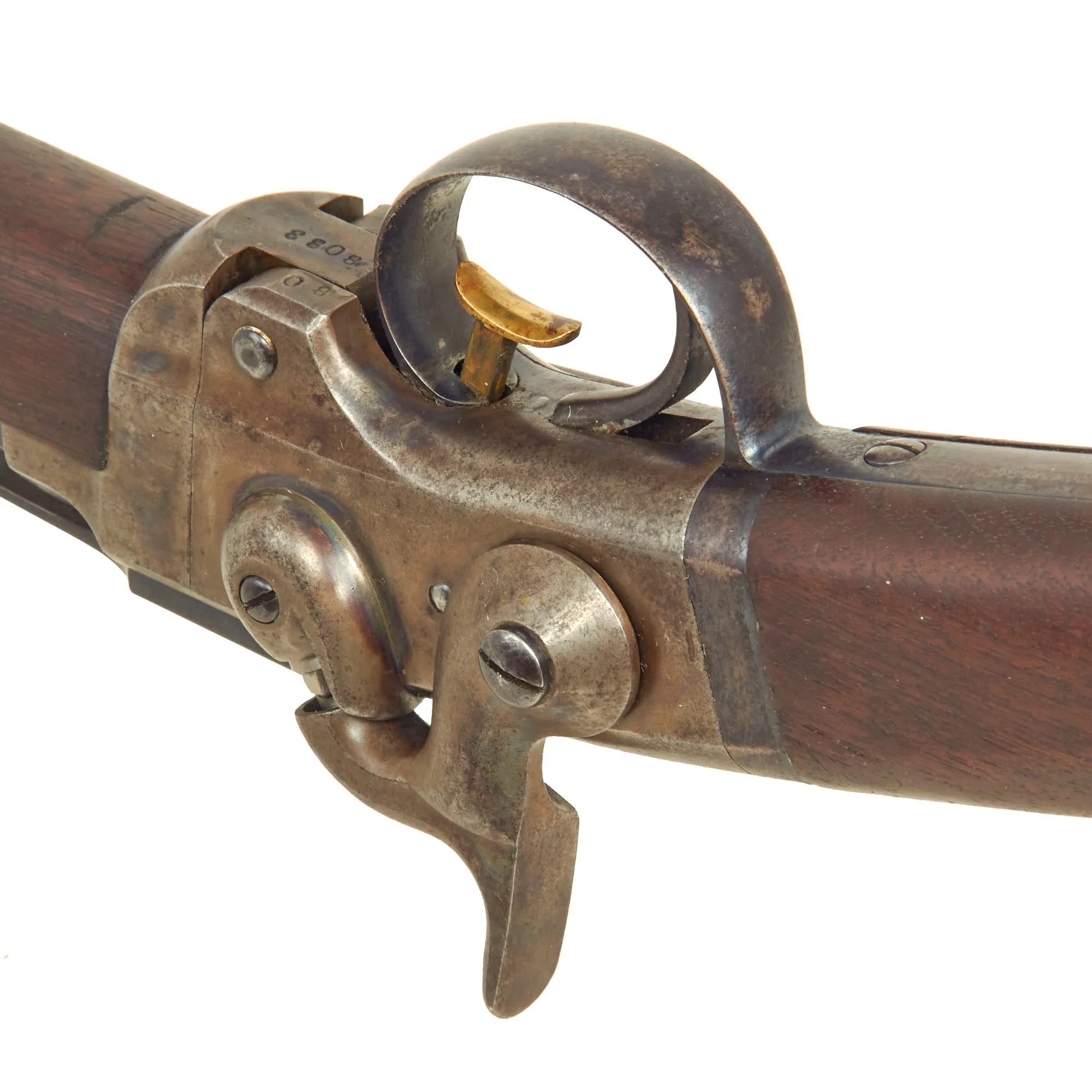 Original Excellent U.S. Civil War Smith Patent Saddle Ring Carbine by American Machine Works - Serial 8083