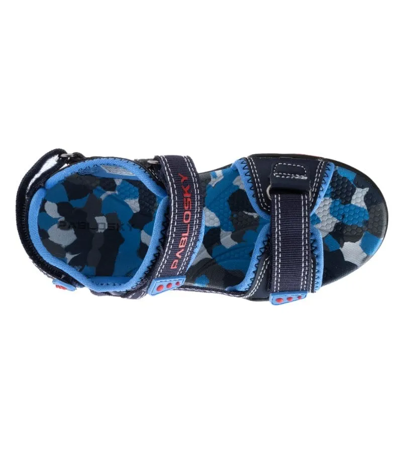 Pablosky Boys Blue Summer Sandal - 973525