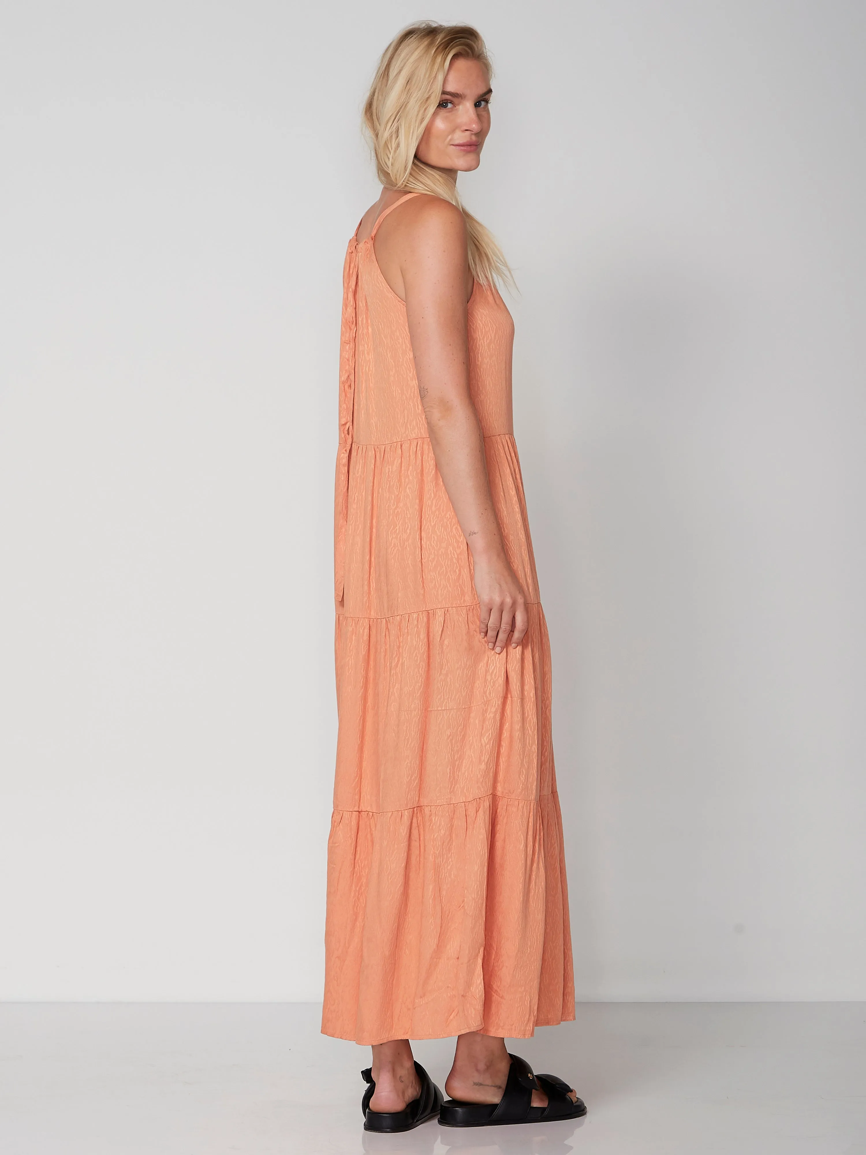 PALINA dress - hot orange