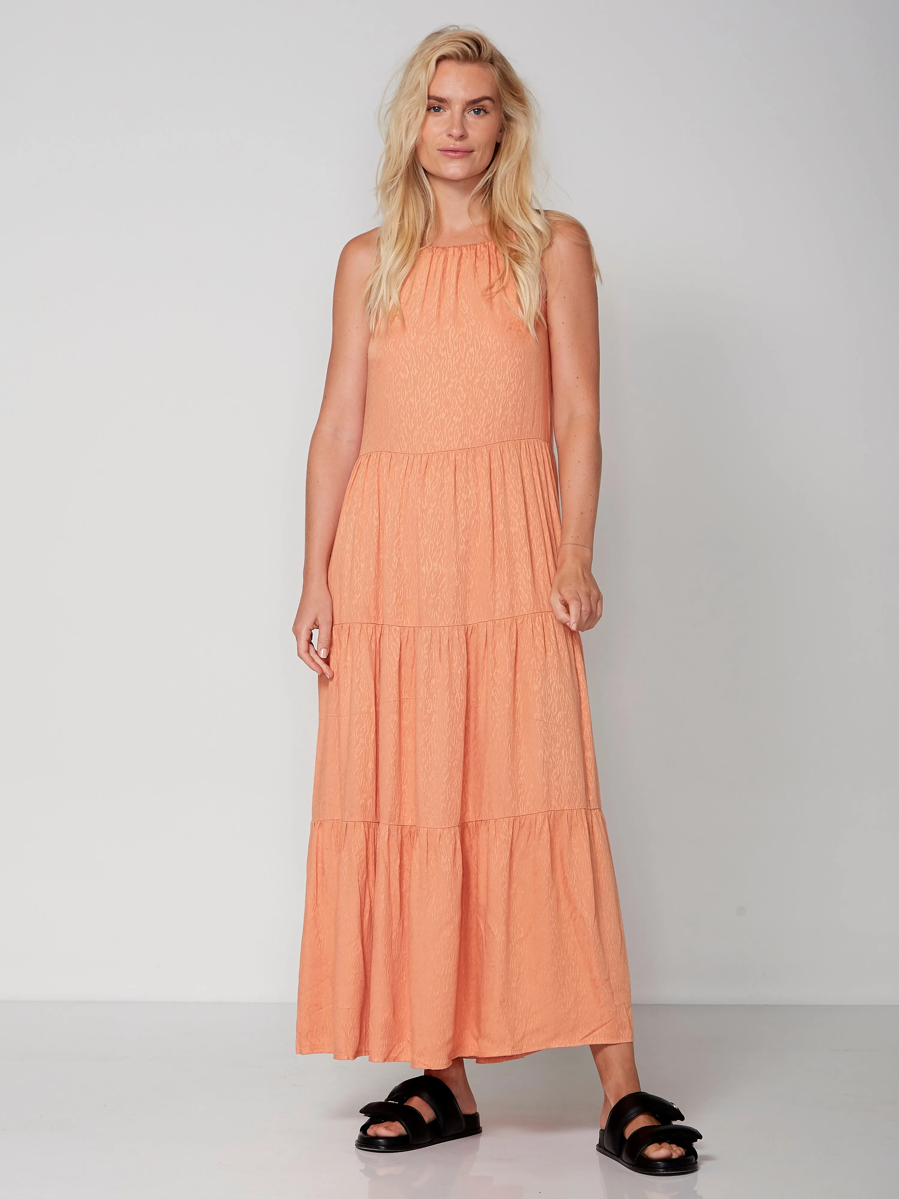 PALINA dress - hot orange