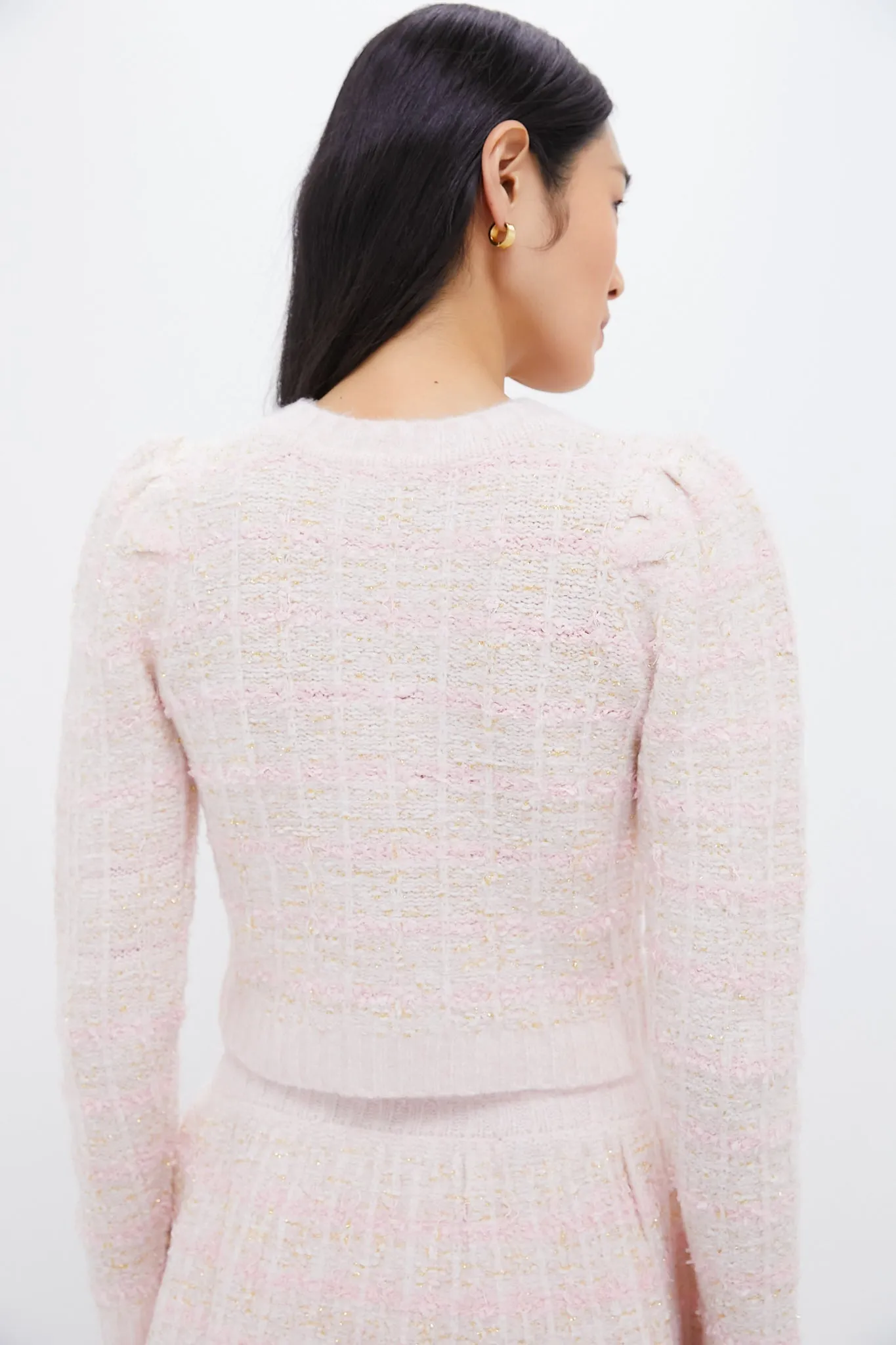 Pink Knit Cardigan