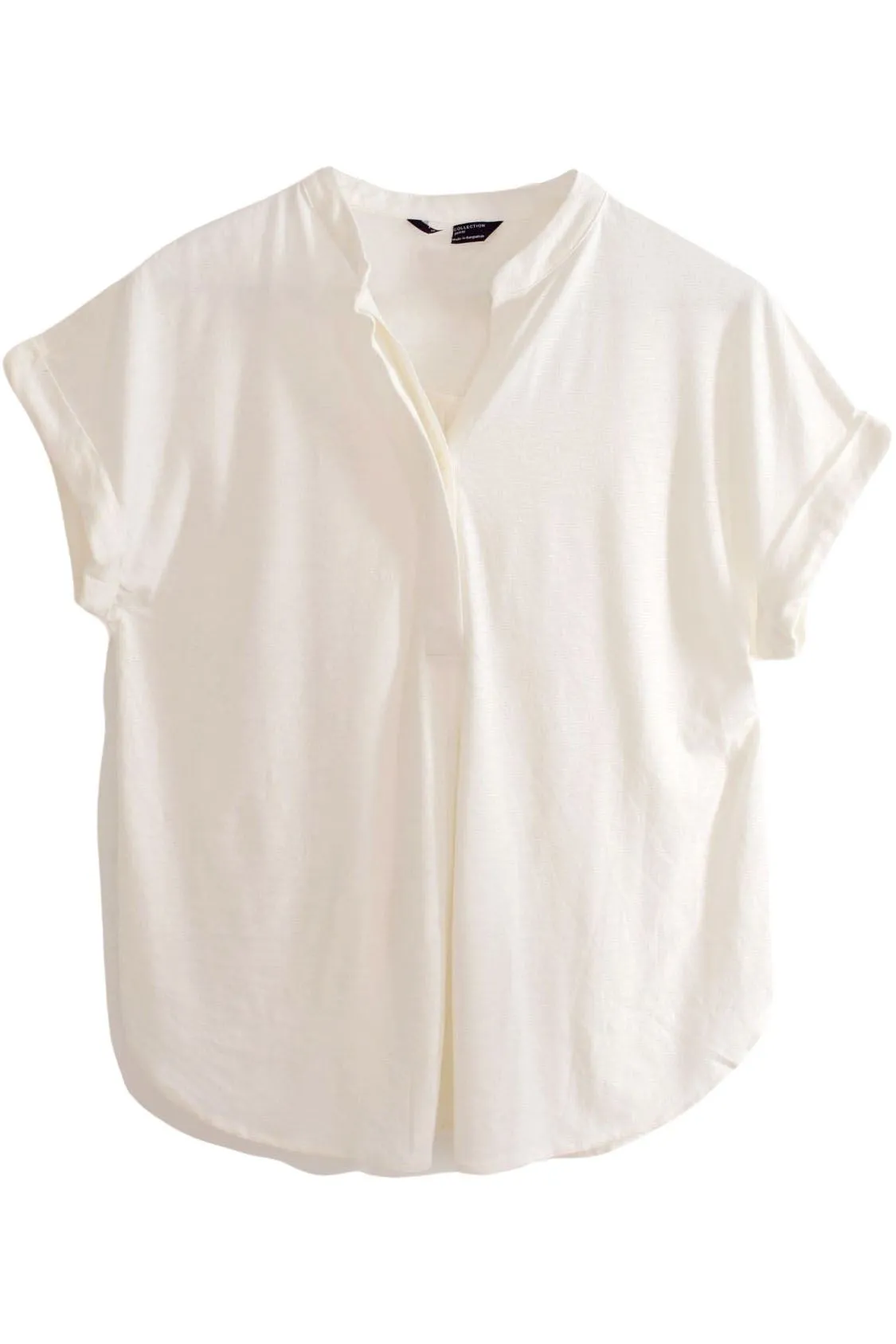 Pleat Front Jersey Top