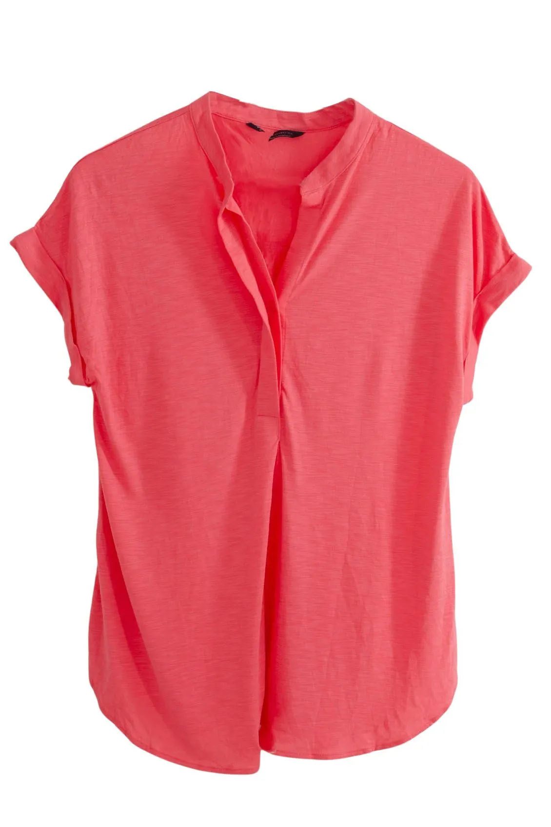 Pleat Front Jersey Top