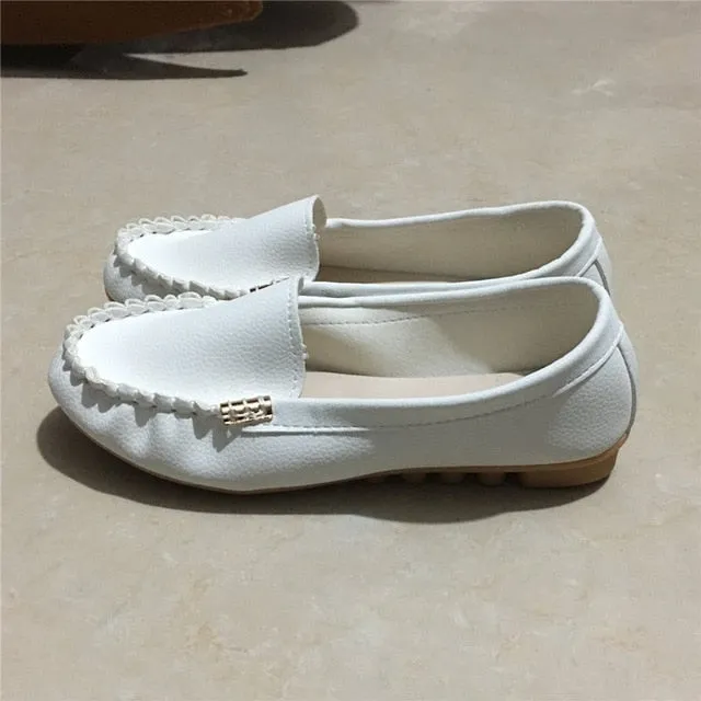 Plus Size 35-43 Women Flats shoes 2019 Loafers Candy Color Slip on Flat Shoes Ballet Flats Comfortable Ladies shoe zapatos mujer