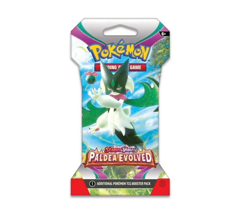 Pokemon Scarlet & Violet Paldea Evolved Sleeved Booster | Meowscarada