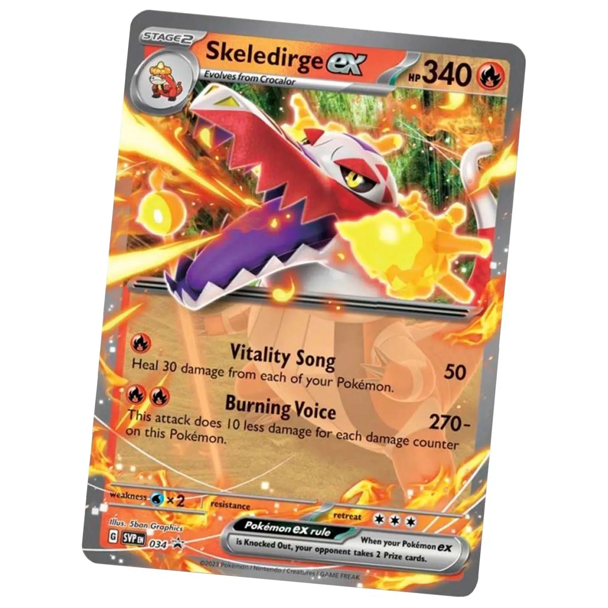 Pokémon TCG [Paldea Partners] - Skeledirge ex Tin - The Pokémon Company International