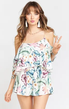 Quinn Ruffle Romper