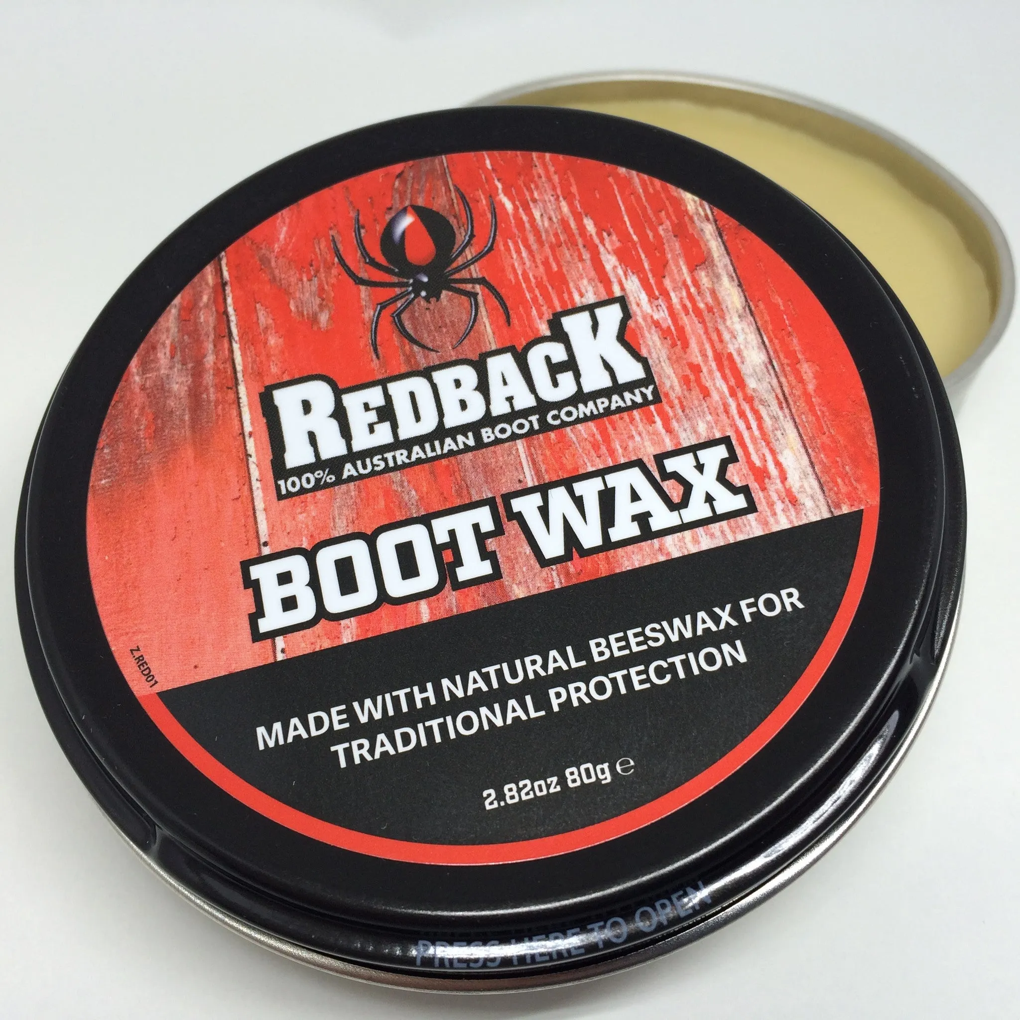 Redback Boots | Boot Wax 80g Tin (UWAX)