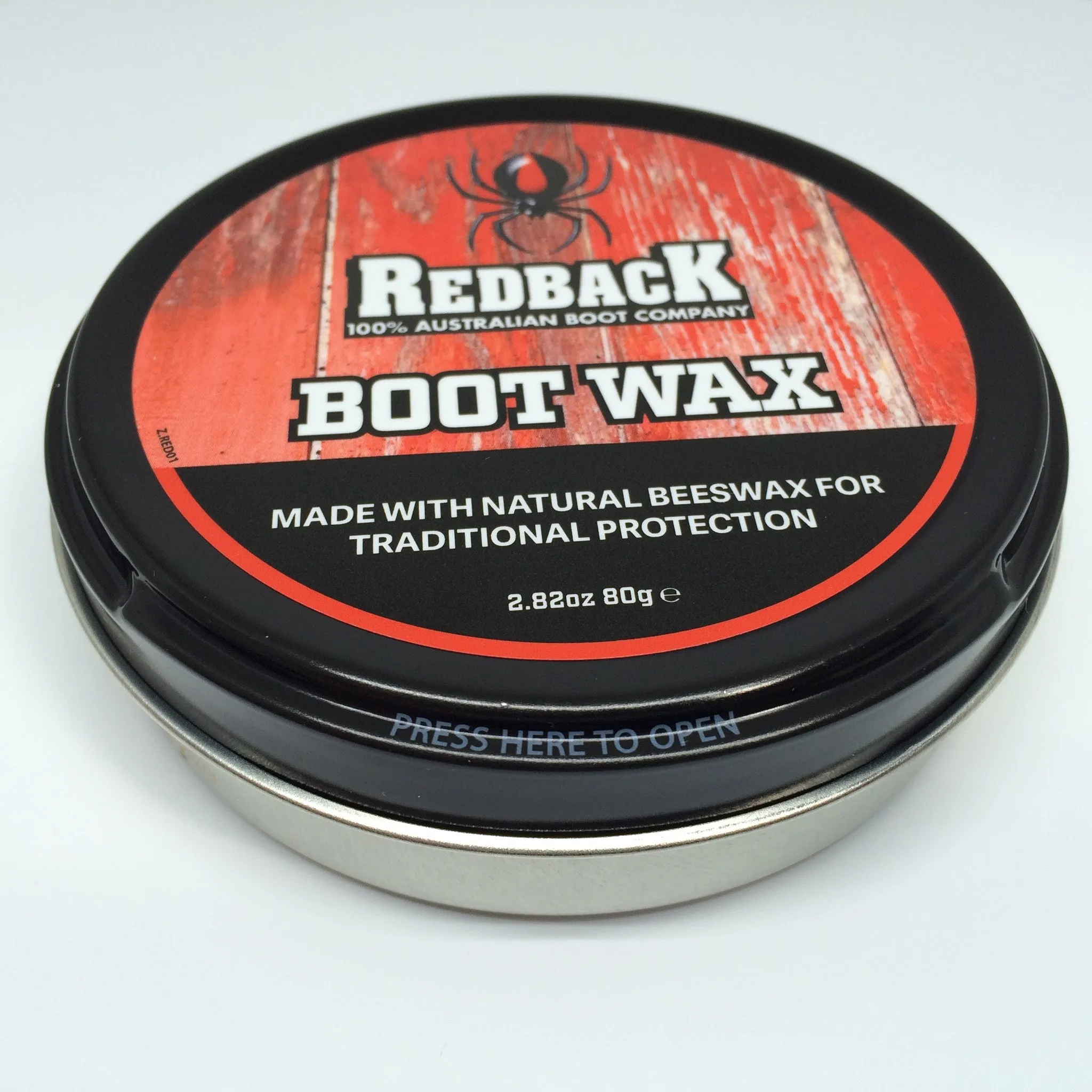 Redback Boots | Boot Wax 80g Tin (UWAX)