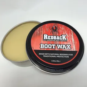 Redback Boots | Boot Wax 80g Tin (UWAX)