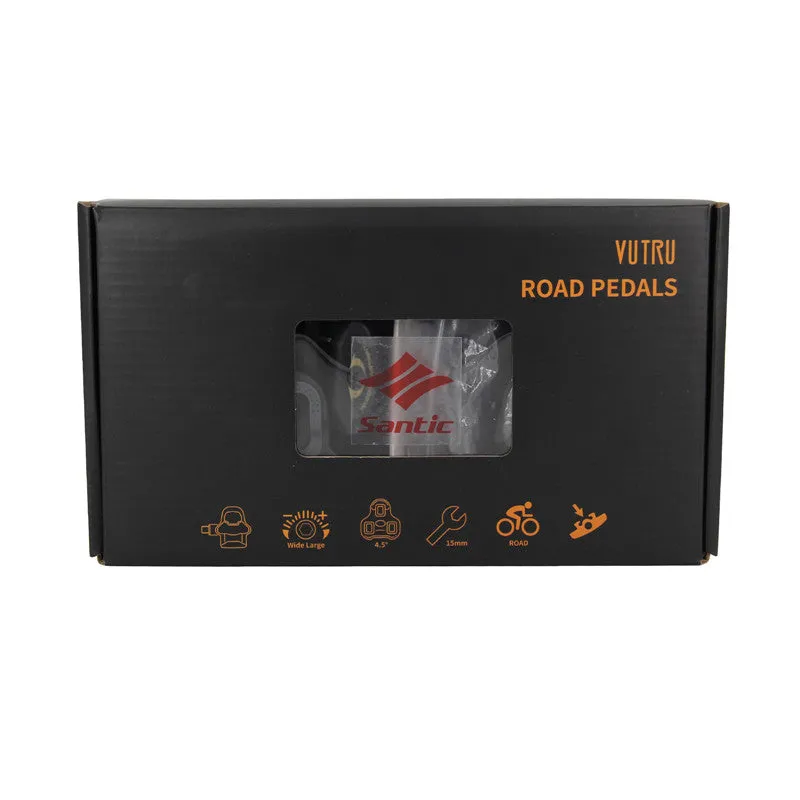 Santic Road Bike Pedals with Bike Cleats