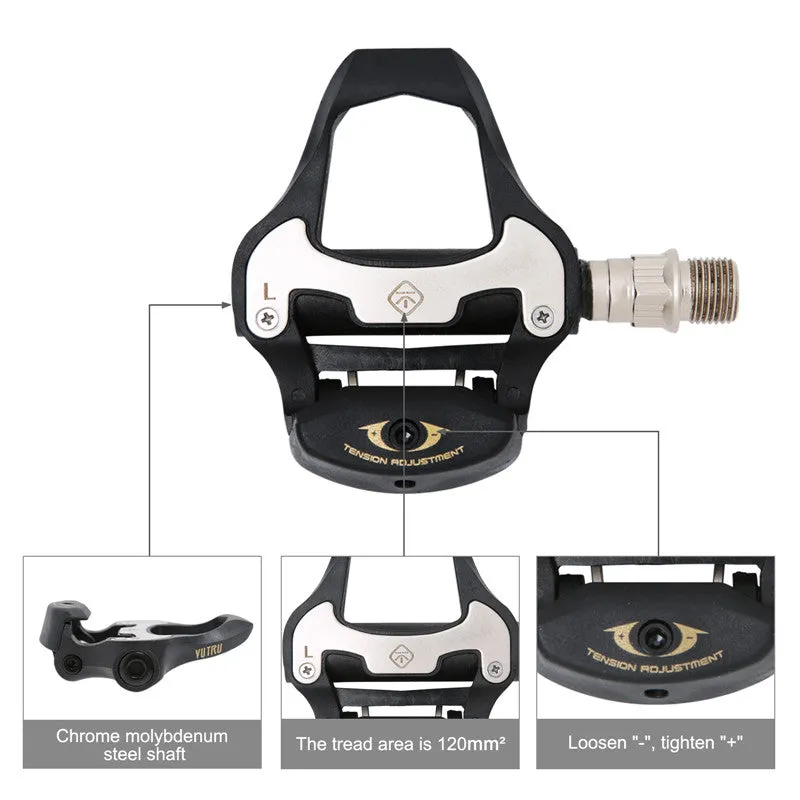 Santic Road Bike Pedals with Bike Cleats