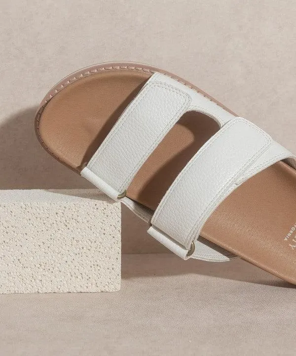 Sienna - Double Strap Slides