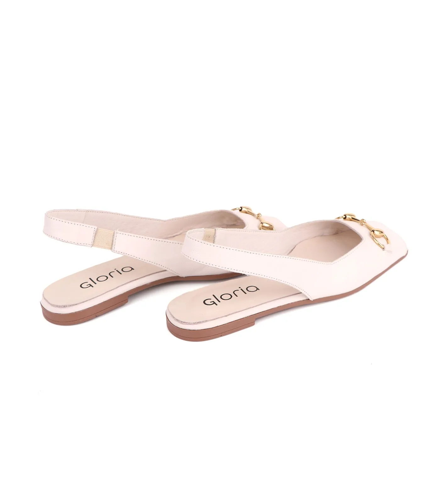 Slingback Flats Marshmellow