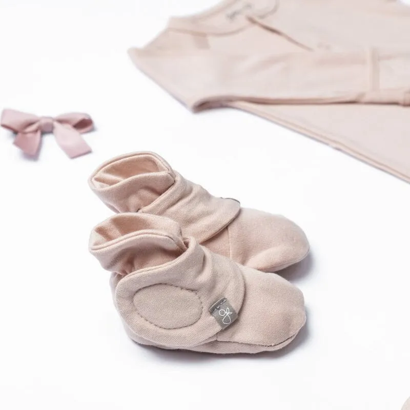 Stay-on Baby Boots, Dusty Pink