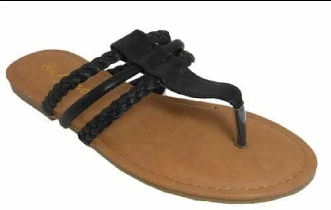 Strappy Flip Flops