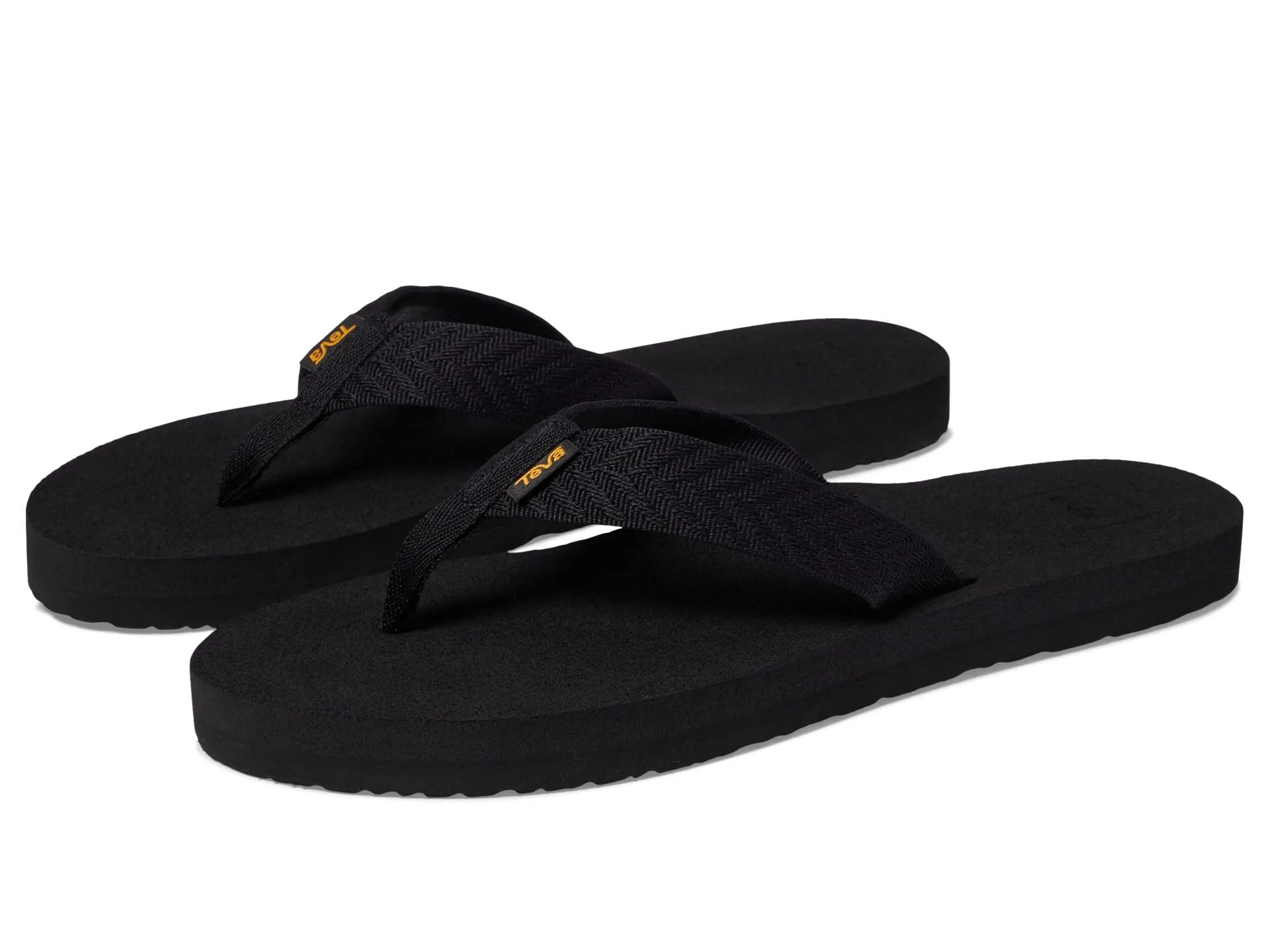 Teva Women's Mush II Flip Flop,Fronds Black