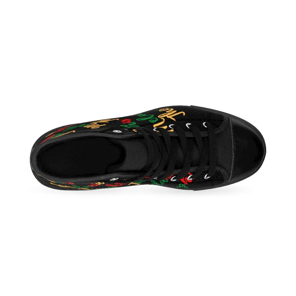 This melanin High-top Sneakers