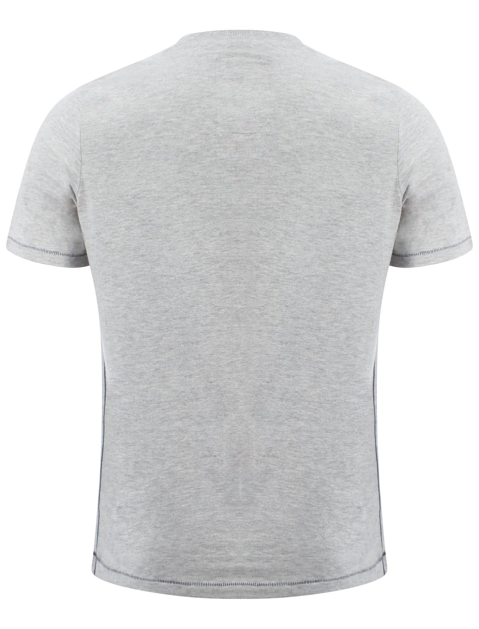 Tokyo Laundry Venice Bay Crew Neck T-shirt in Lt Grey Marl