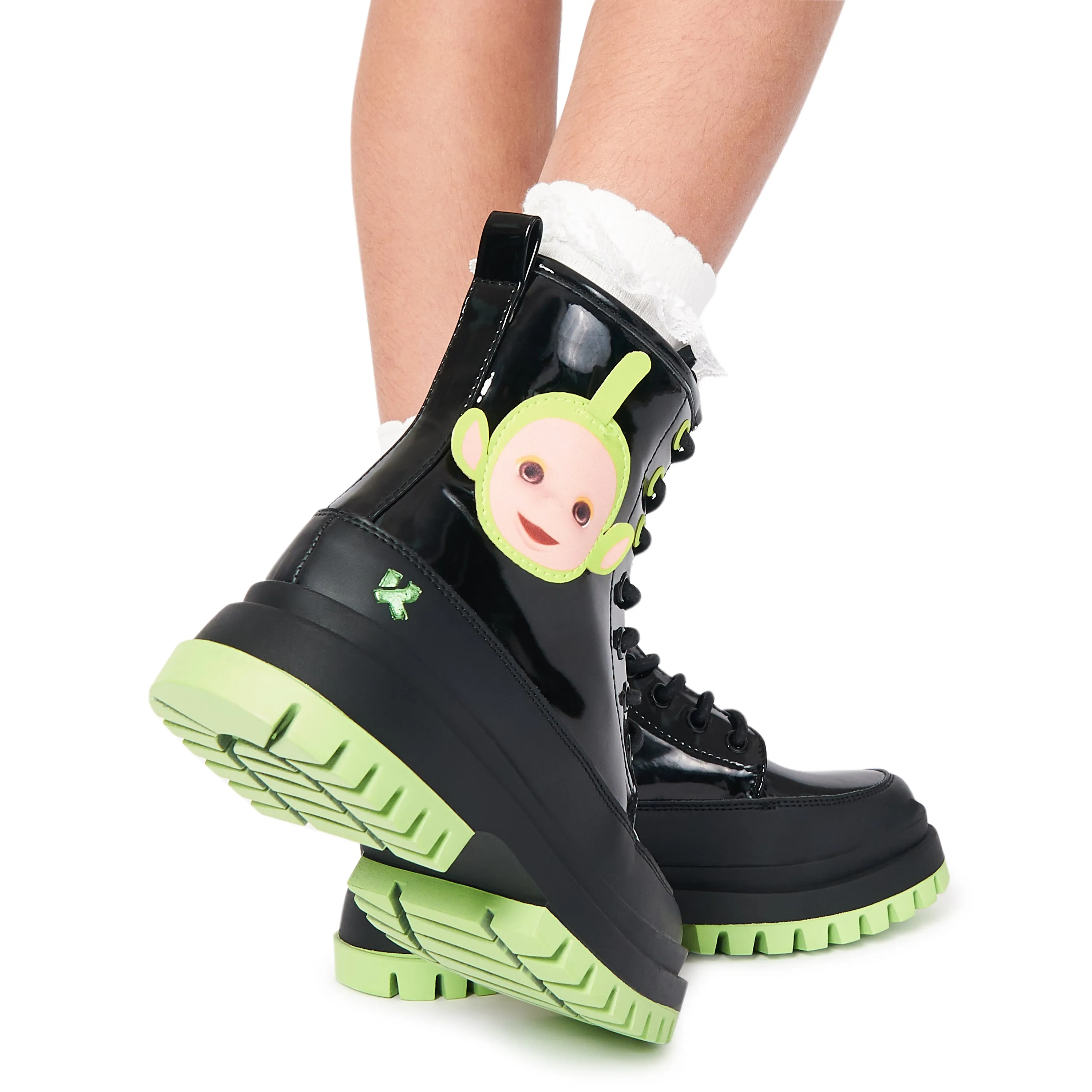 Tubbytronic Teletubbies Kidz Dipsy Head Boots