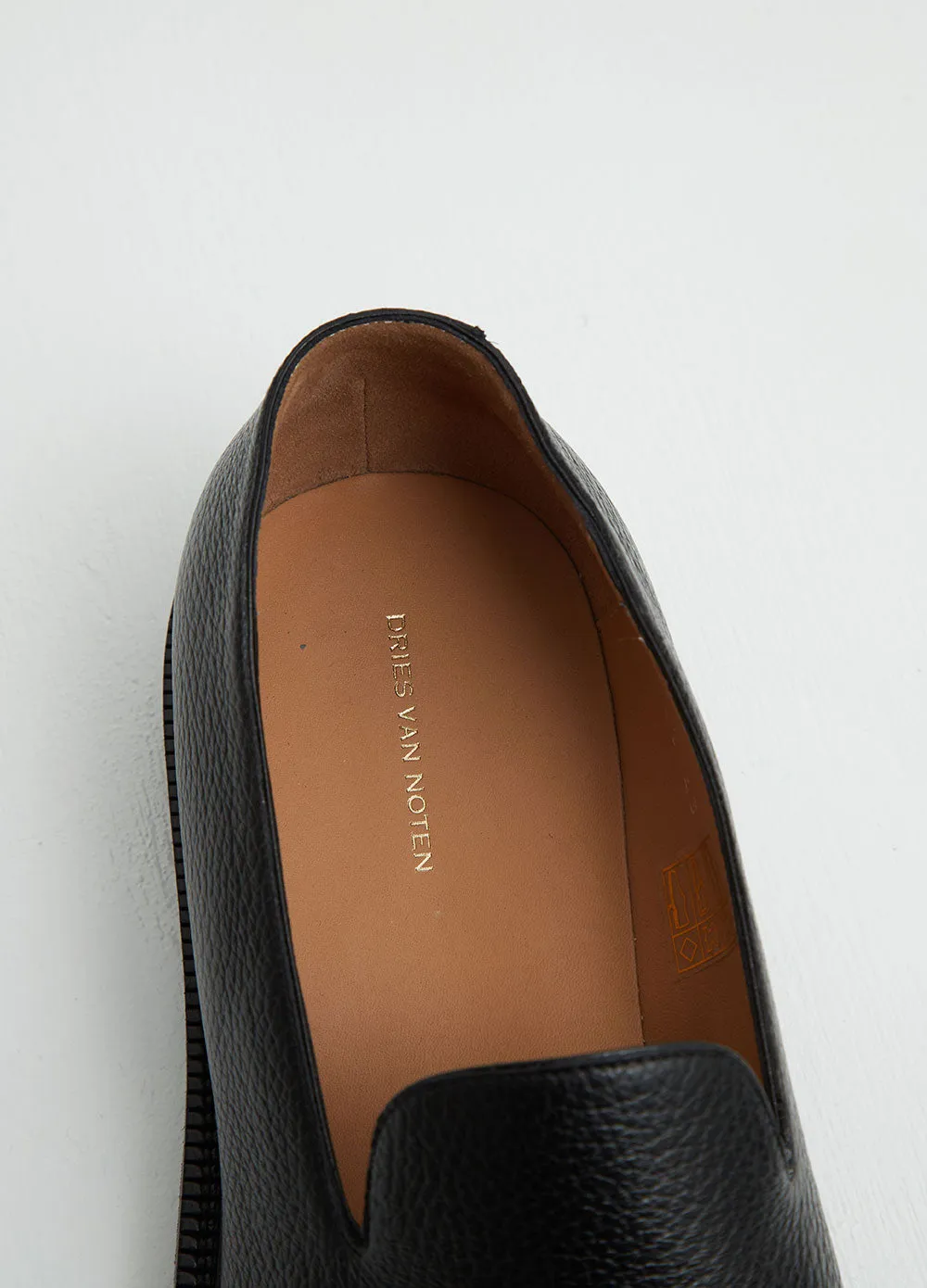 Tumble Leather Loafers