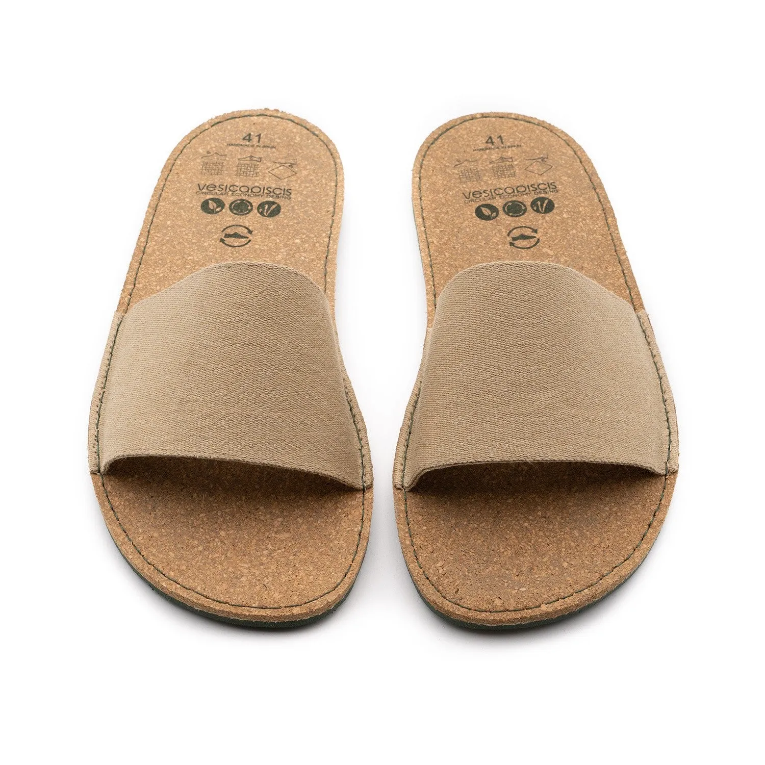 Vegan sandal sand GAN007