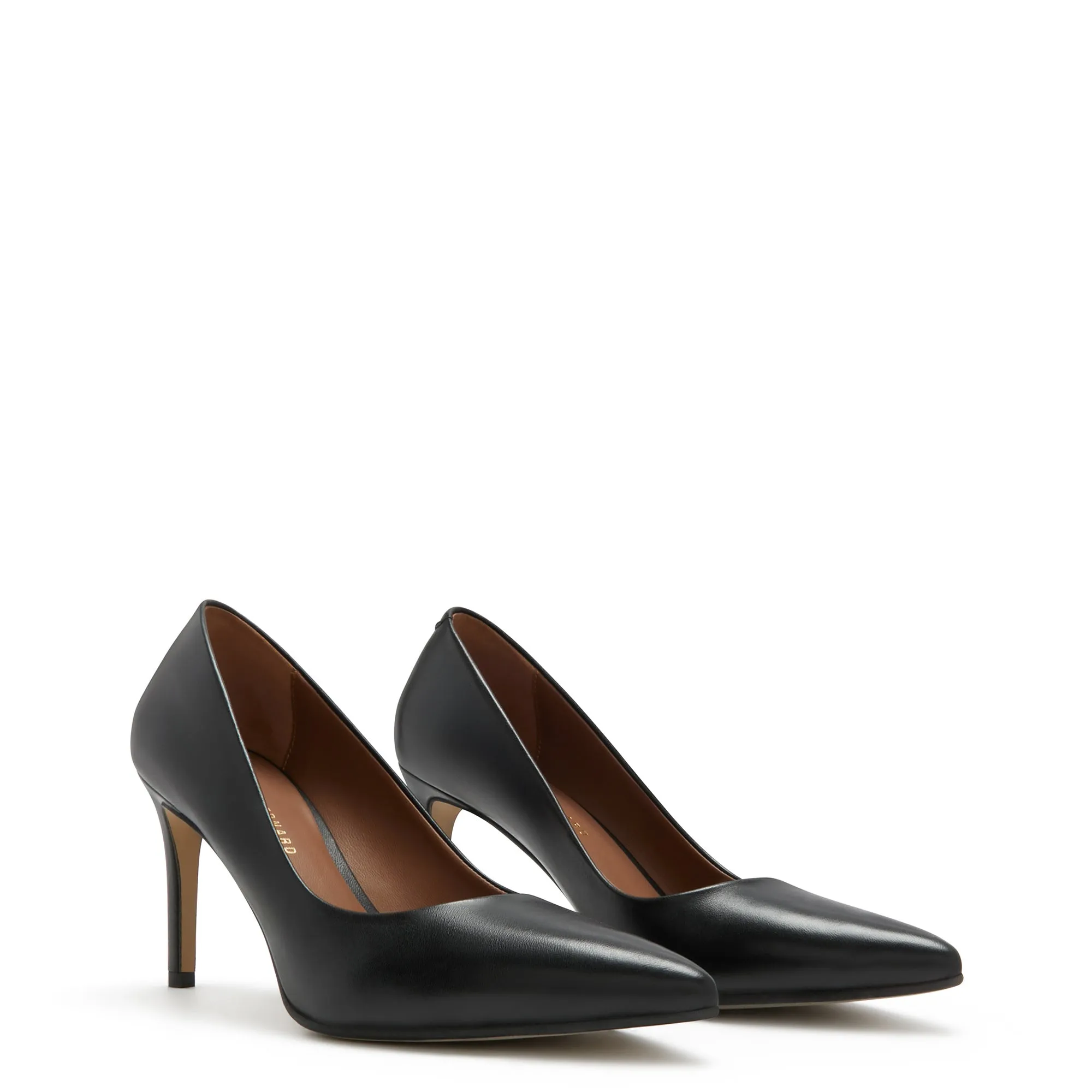 Vendôme Lianne black calfskin leather pumps