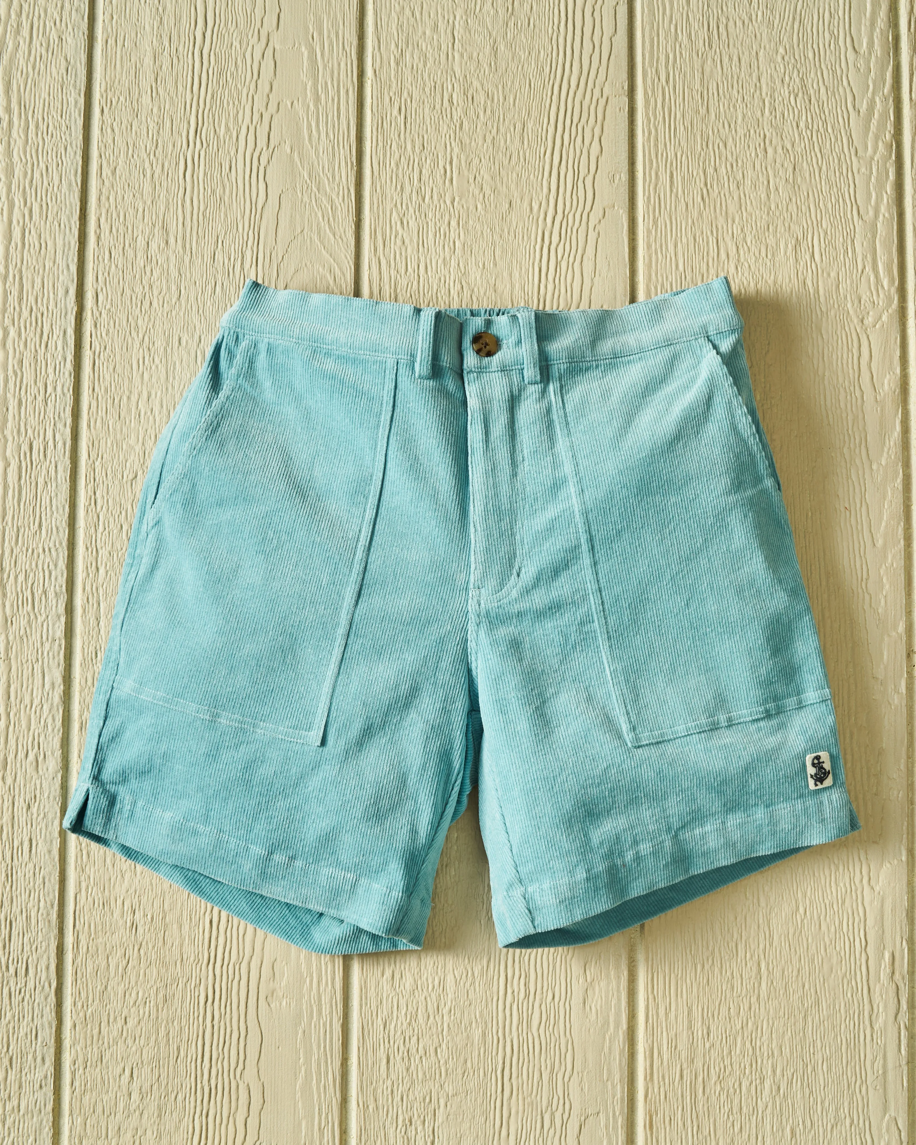 Ventura Short in Bimini Blue Corduroy