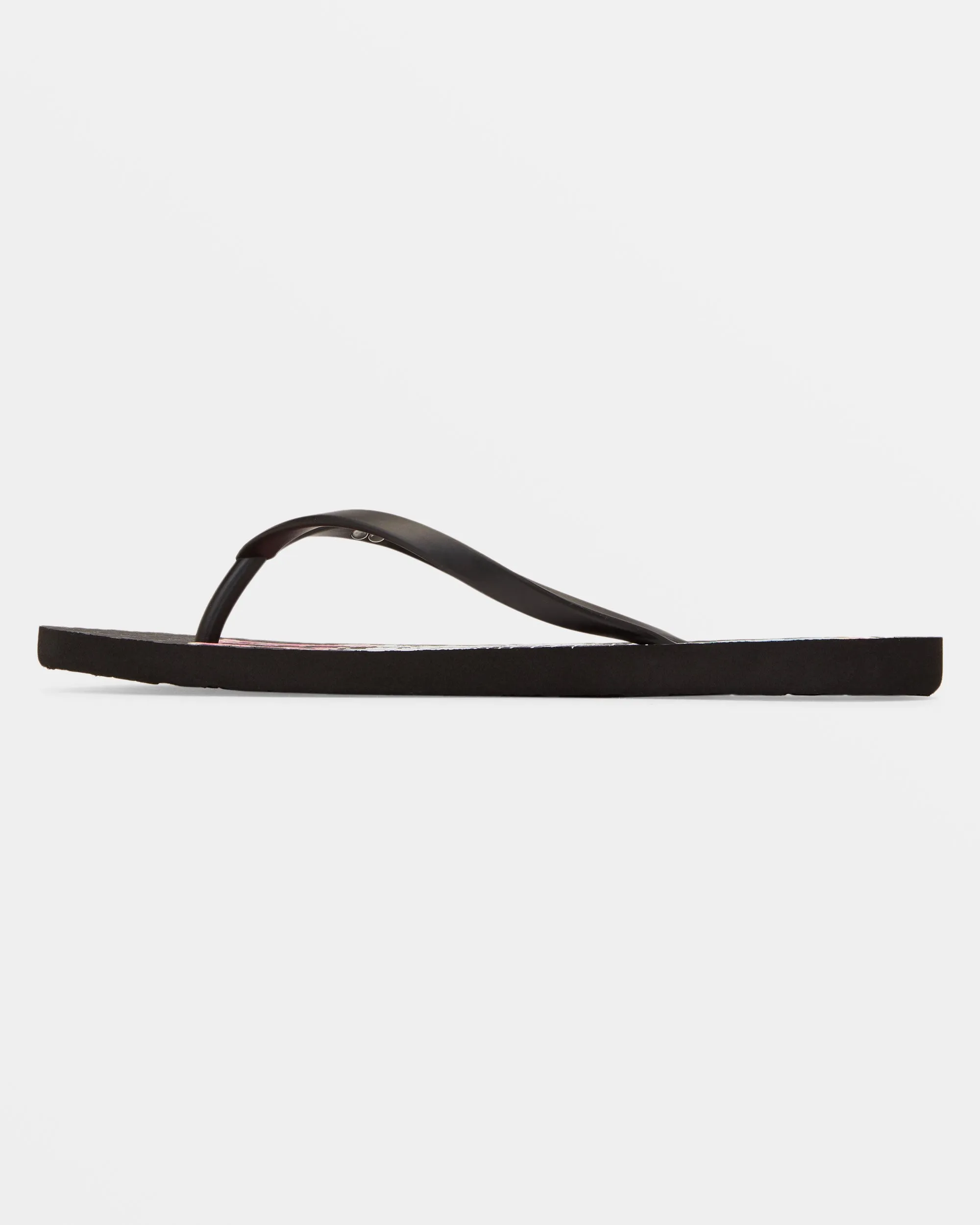 Viva Stamp Flip-Flops - Black Graphic