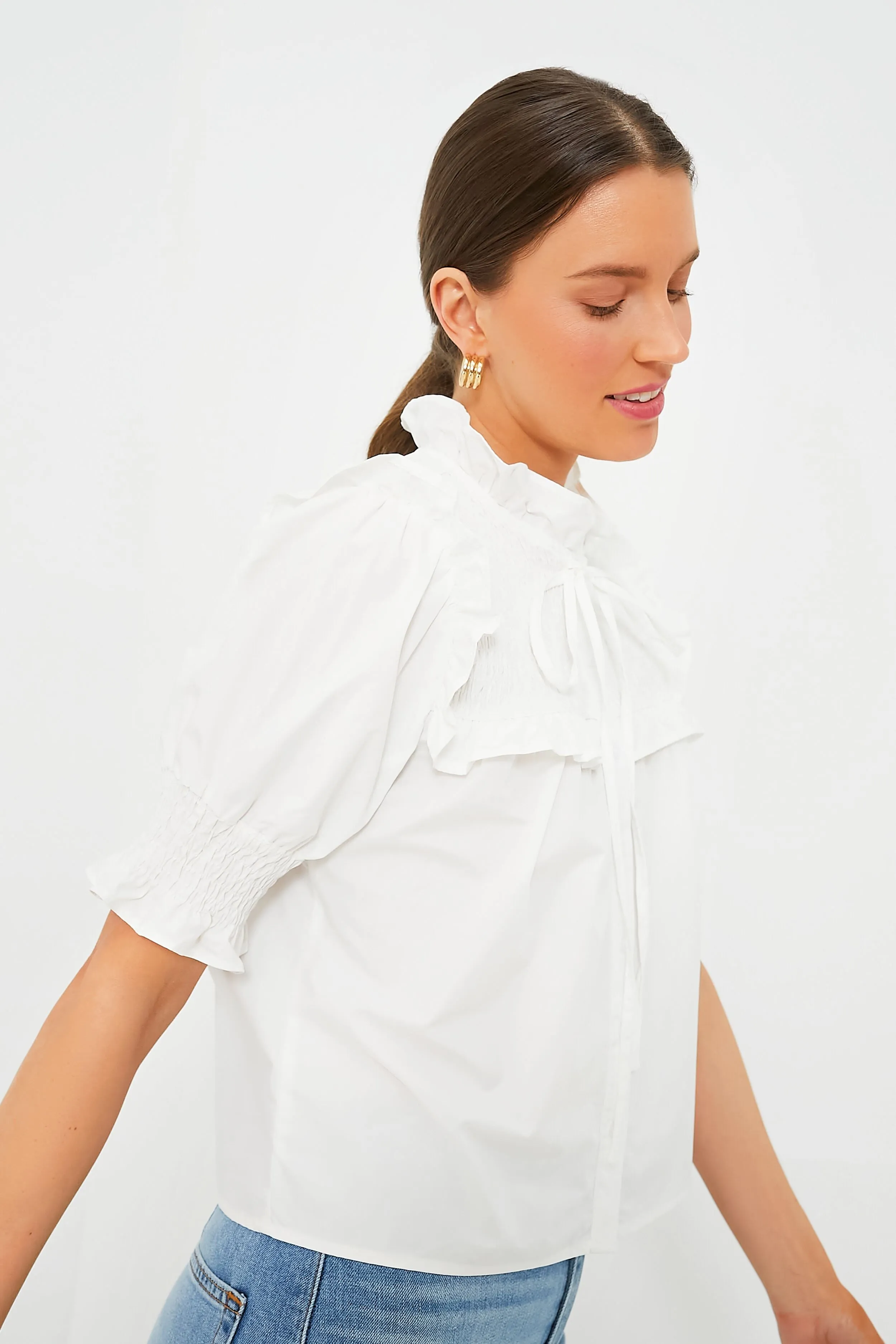 White Nicolette Shirt