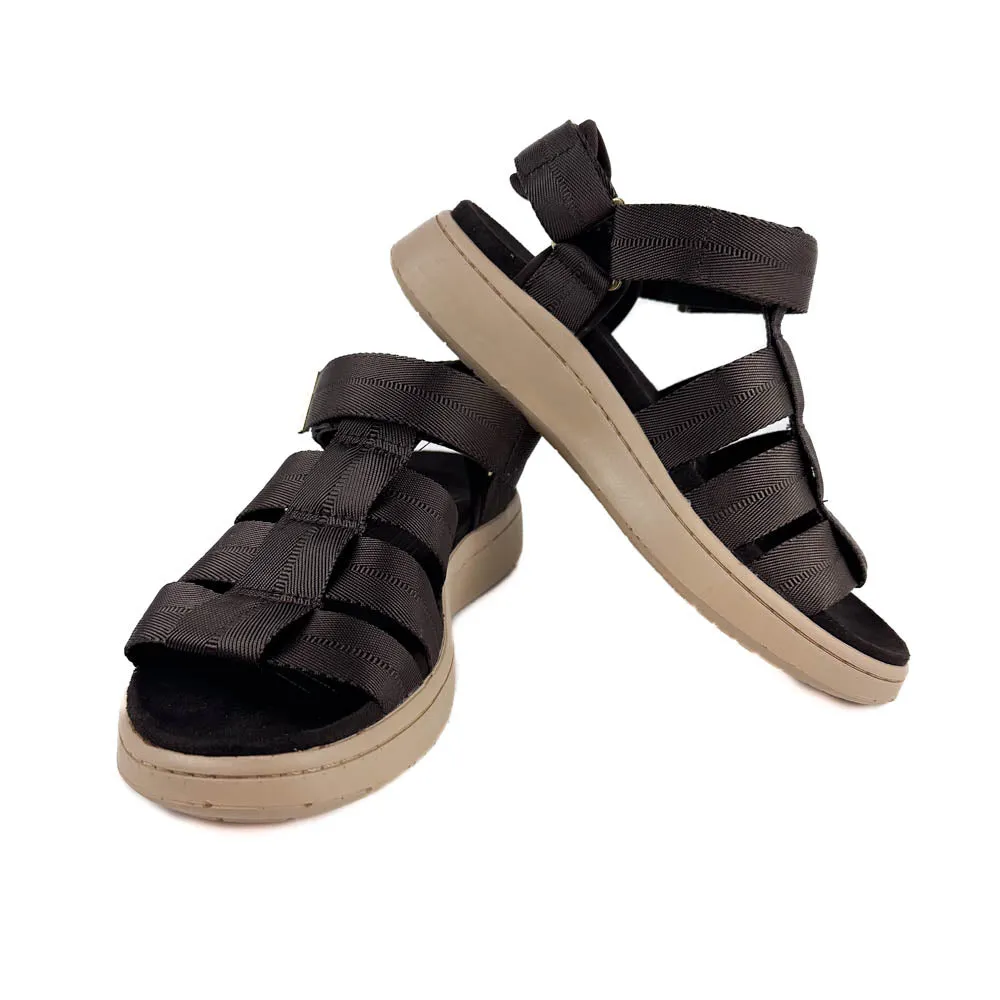 Woden - Line Fisherman Sandal (Chocolate)