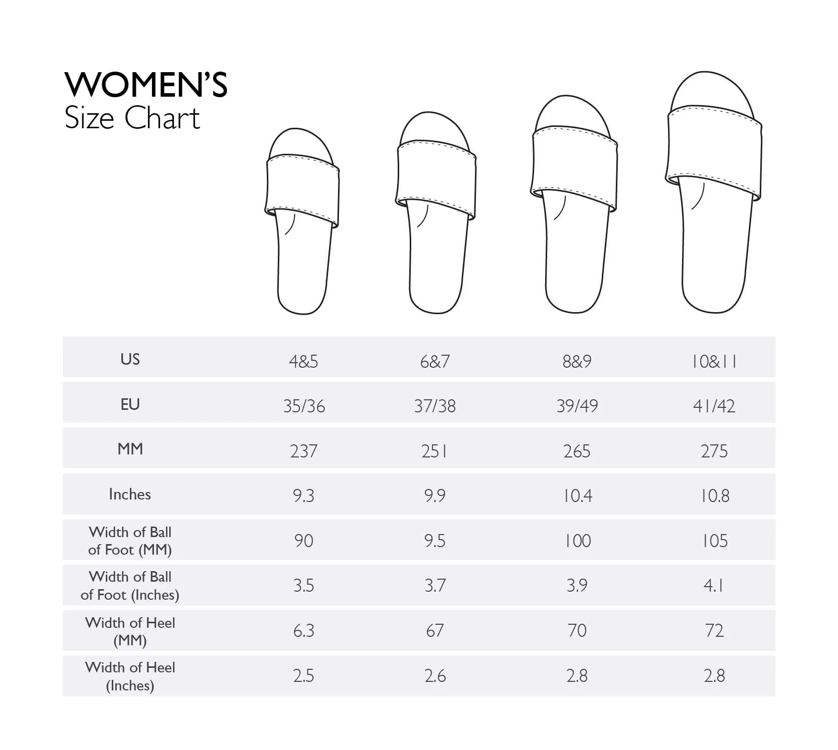 Women's Slide - Leaf