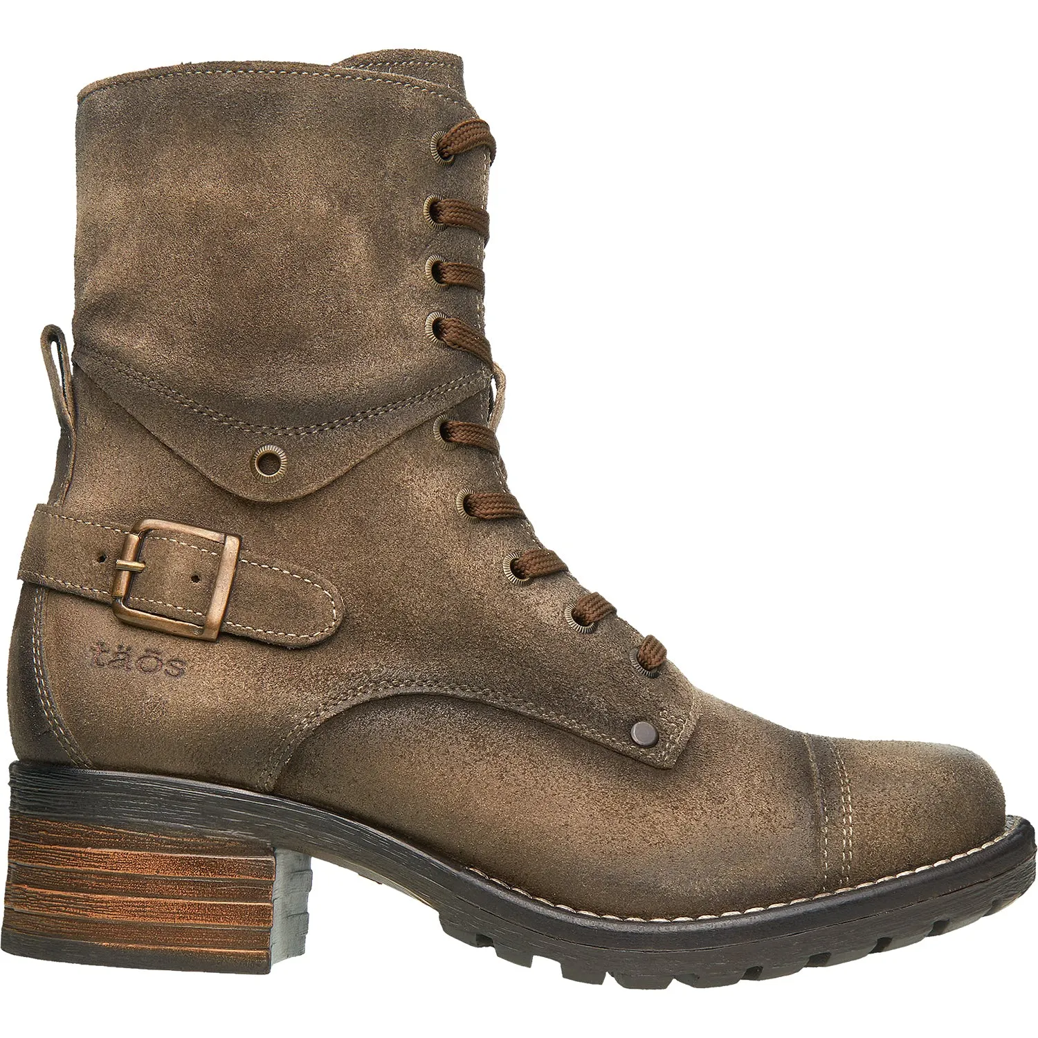 Women's Taos Crave Smoke Rugged Leather