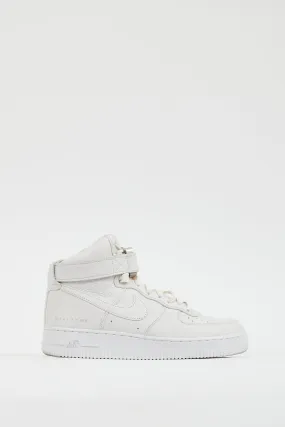 X Nike White Air Force 1 High Sneaker