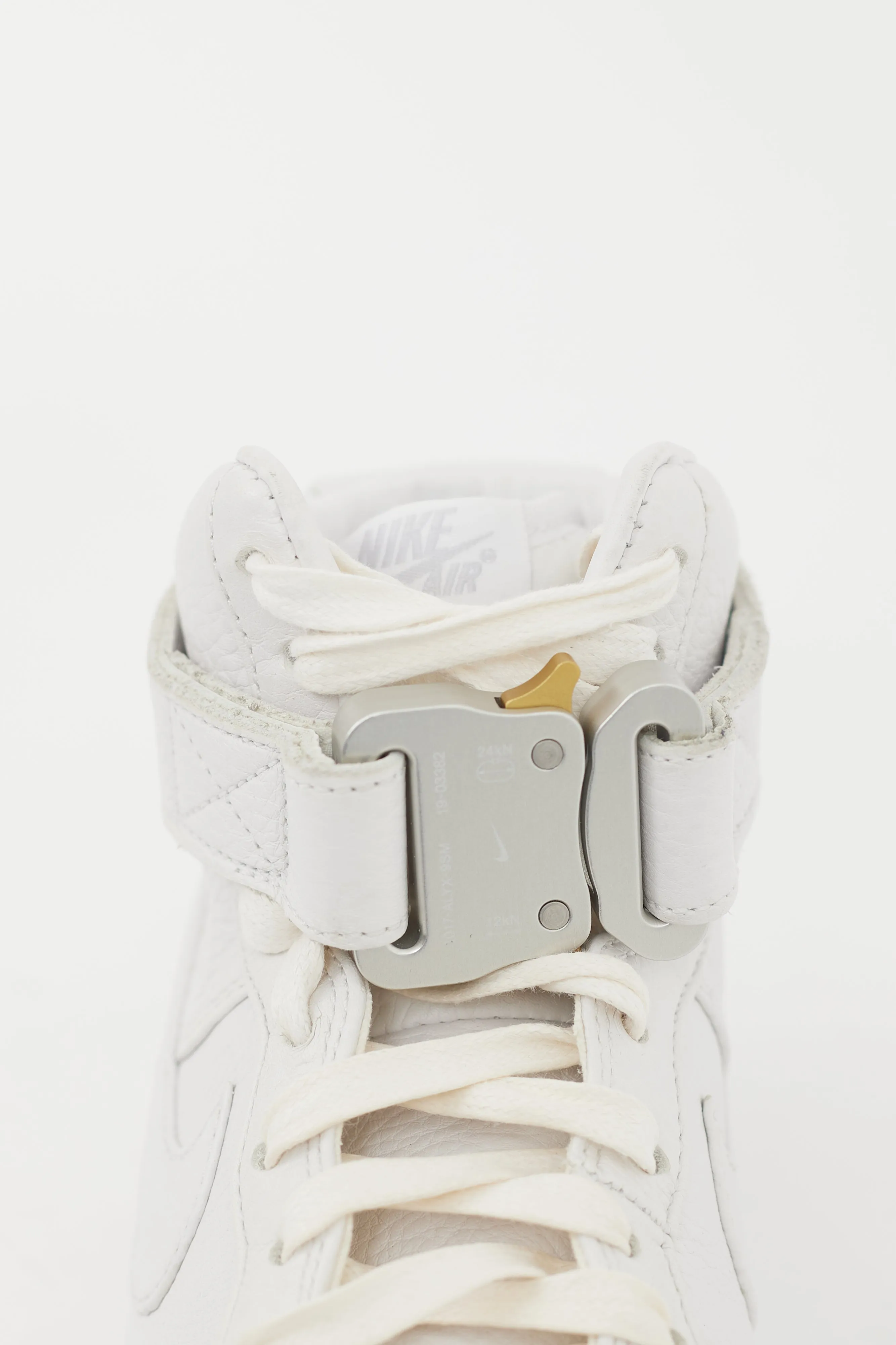 X Nike White Air Force 1 High Sneaker